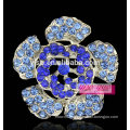 luxury fashion colored flower scarf brooch